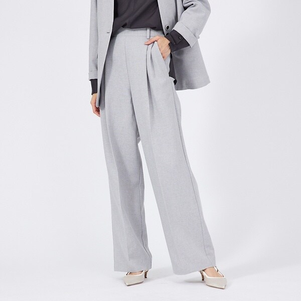 カリテ（qualite）/【セットアップ対応】クリスピーリネンパンツの通販は 15,400円