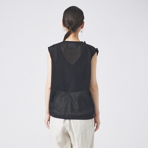 カリテ（qualite）/boussole×qualite カットフリンジニット_5