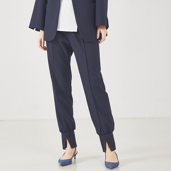 カリテ（qualite）/【セットアップ対応】サッカーストライプパンツ