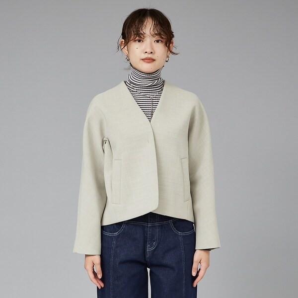 カリテ（qualite）/ボンディングショートコート_7