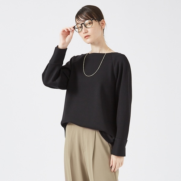 カリテ（qualite）/ウールジョーゼッドプルオーバー