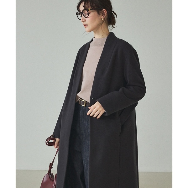 カリテ（qualite）/ショートビーバーコート