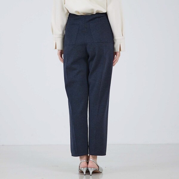 カリテ（qualite）/【セットアップ対応】ハイゲージウールニットパンツ