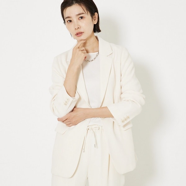 カリテ（qualite）/トルコサテンジャケット