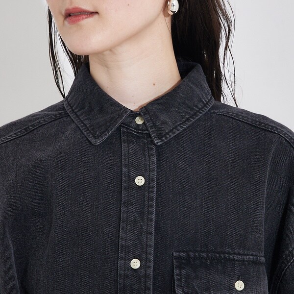 カリテ（qualite）/ミドルオンスデニムシャツの通販はau PAY