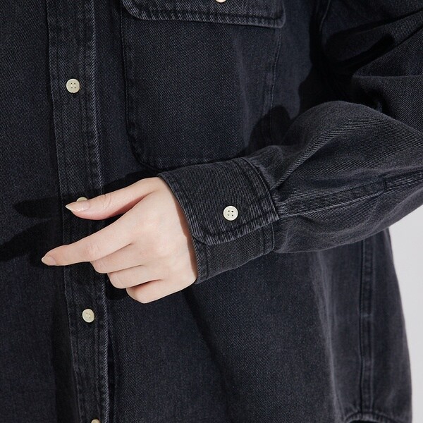 カリテ（qualite）/ミドルオンスデニムシャツの通販はau PAY