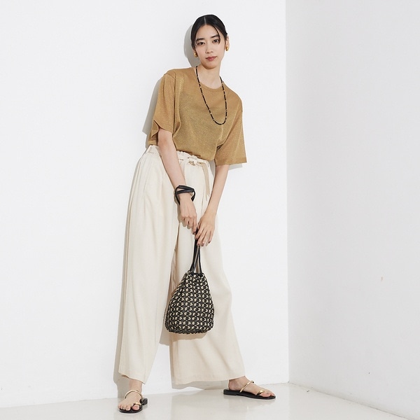 カリテ（qualite）/テンセルデニムパンツ