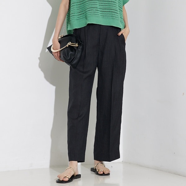 カリテ（qualite）/【セットアップ対応】ミックスカラーラミーパンツ