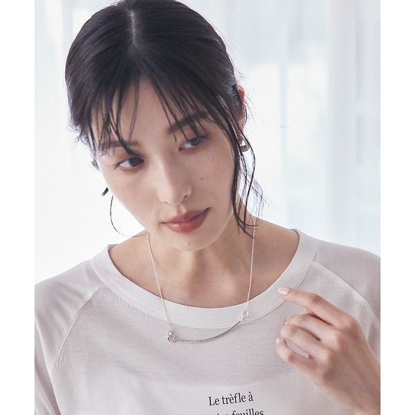 カリテ（qualite）/【JAMIRAY】MOON STICK NK SV シルバーネックレス