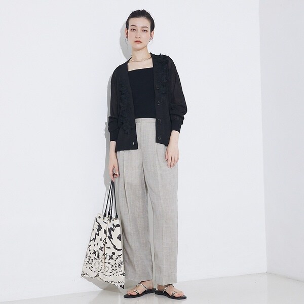 カリテ（qualite）/boussole×qualite　フラワーエンブロカーディガン_14