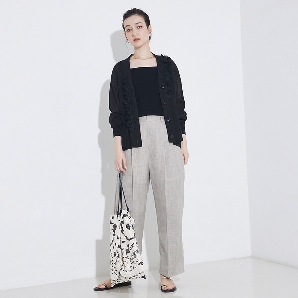 カリテ（qualite）/boussole×qualite　フラワーエンブロカーディガン_15
