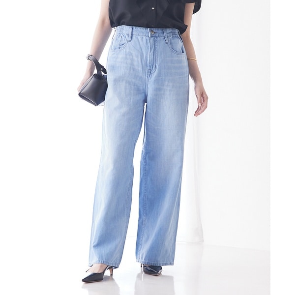 カリテ（qualite）/【Healthy DENIM】Breezy PinkPepper ストレートデニ