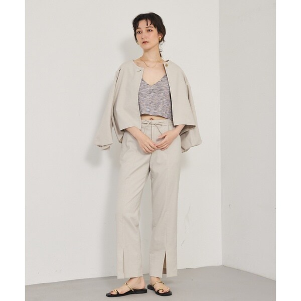 カリテ（qualite）/カスリヤーン畦ニットキャミソール カリテ（qualite）/カスリヤーン畦ニットキャミソールの通販はau PAY