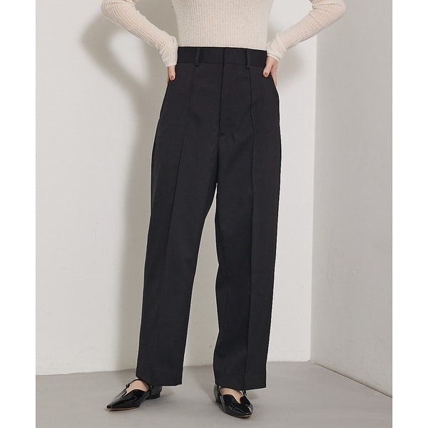 カリテ（qualite）/【Oggi 掲載】ツイルピンタックパンツ