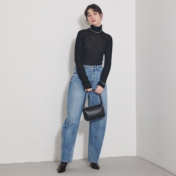 カリテ（qualite）/【冬の主役レイヤード】ウールカシミアシアータートルニット_10