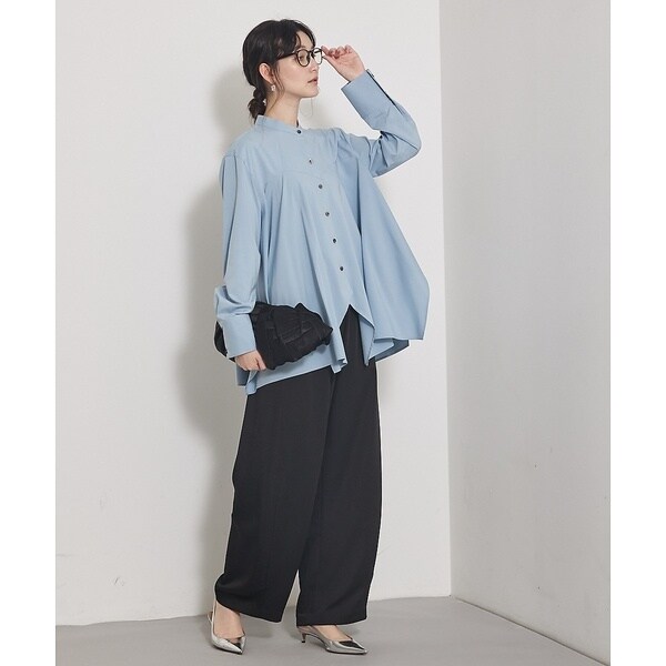 カリテ（qualite）/【一枚でもレイヤードでも決まる】ランダムヘムシャツ_11