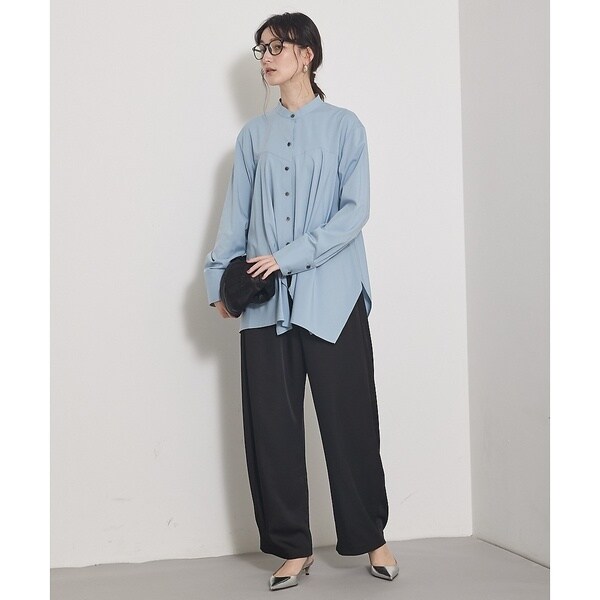 カリテ（qualite）/【一枚でもレイヤードでも決まる】ランダムヘムシャツ_13
