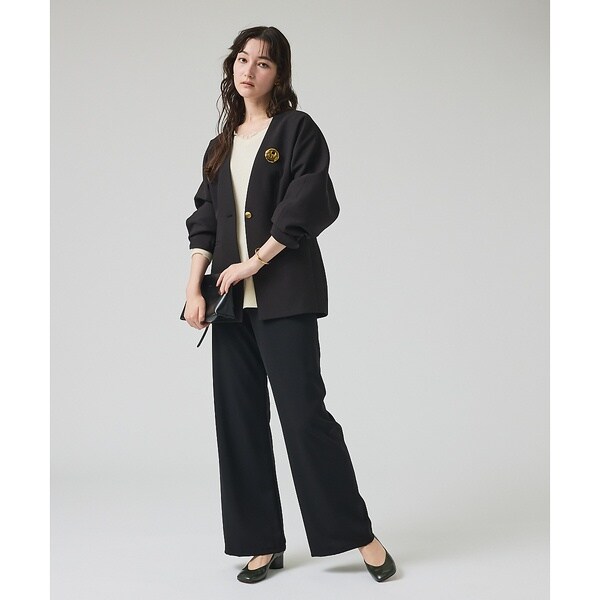 カリテ（qualite）/【一部店舗限定】ストレッチツイルレギンスパンツの