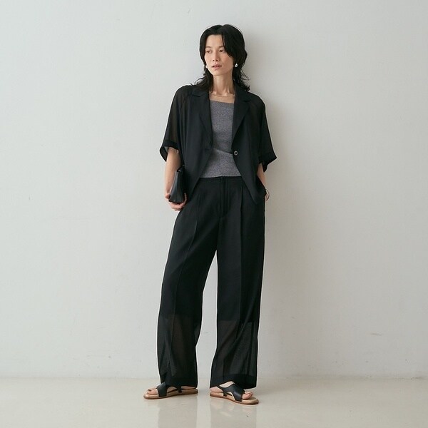 カリテ（qualite）/【セットアップ対応】シアーツイルジャケット_11