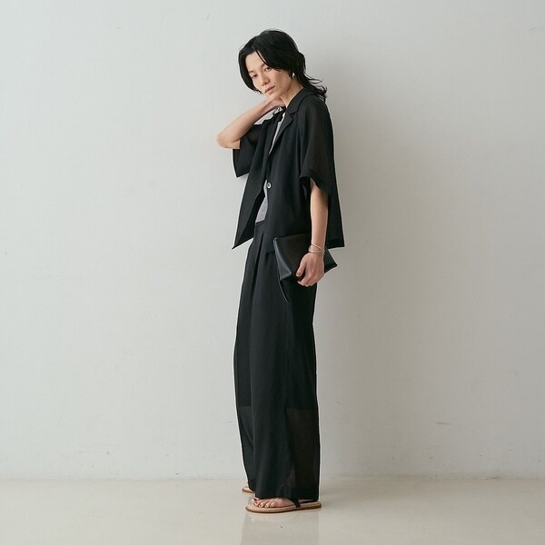 カリテ（qualite）/【セットアップ対応】シアーツイルジャケット_13