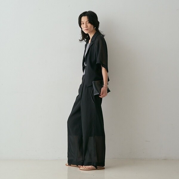 カリテ（qualite）/【セットアップ対応】シアーツイルジャケット_14