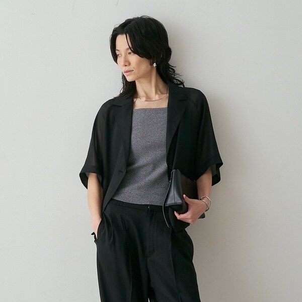 カリテ（qualite）/【セットアップ対応】シアーツイルジャケット_18