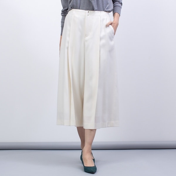 カリテ（qualite）/【GOOD LUCK PANTS】サキソニークロップドパンツ