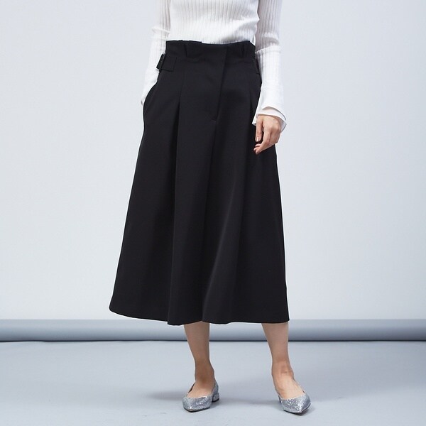 カリテ（qualite）/【GOOD LUCK PANTS】サイドベルトタックパンツの通販は 15,180円