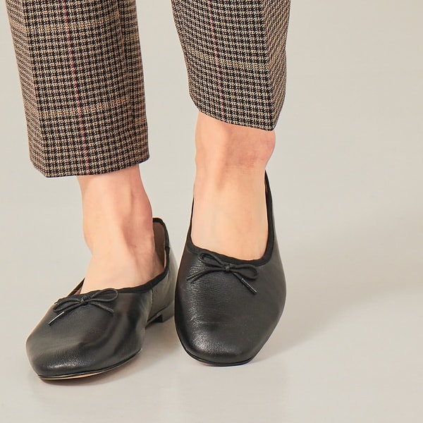 オゥ バニスター（Au BANNISTER）/【販売店舗限定】甲深ソフトバレエシューズ