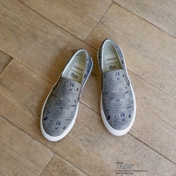 オゥ バニスター（Au BANNISTER）/【PEANUTS×Au BANNISTER】スヌーピーコラボ スリッポンスニーカの通販は