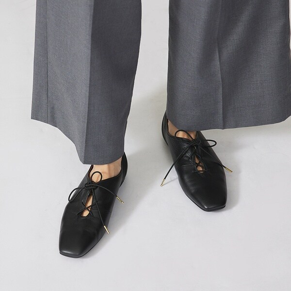 オゥ バニスター（Au BANNISTER）/レースアップソフトシューズ