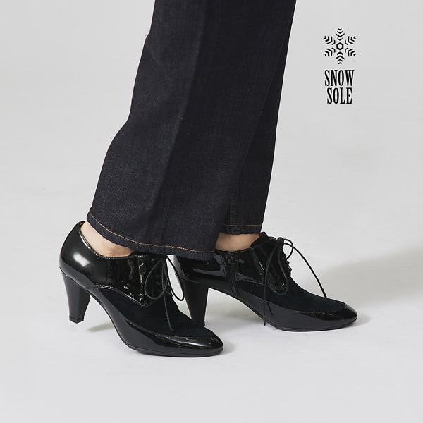 オゥ バニスター（Au BANNISTER）/【スノーソール】レースアップブーティー