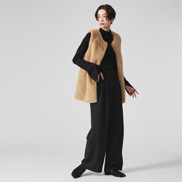 オゥ バニスター（金 BANNISTER）/シャイニーラメシャーリングシューズ