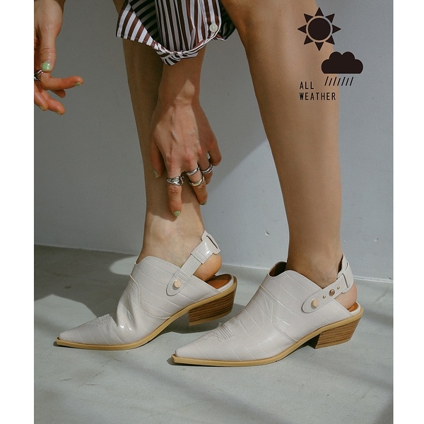 オゥ バニスター（Au BANNISTER）/鳳山えり×Au BANNISTERコラボ　雨兼用ウエスタンミュール