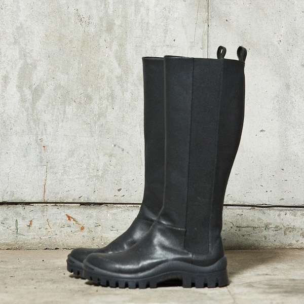 オゥ バニスター（Au BANNISTER）/【LAROUTE】サイドゴア ロング ブーツ