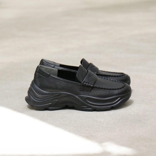 オゥ バニスター（Au BANNISTER）/【軽量】ローファーモチーフスニーカー