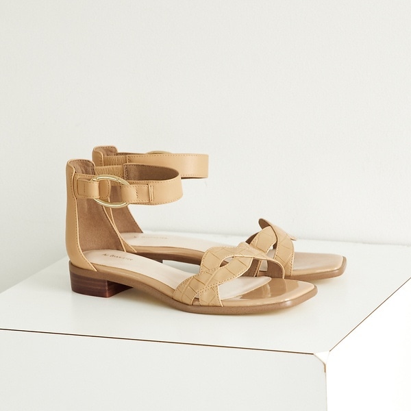 オゥ バニスター（Au BANNISTER）/アンクルストラップ サンダル