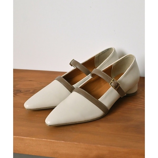 オゥ バニスター（Au BANNISTER）/【販売店舗限定】ツートンベルトパンプス