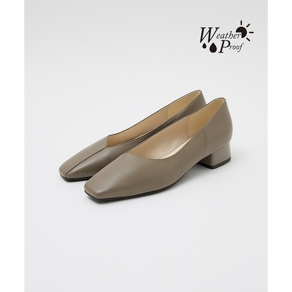 オゥ バニスター（Au BANNISTER）/撥水レザーパンプス