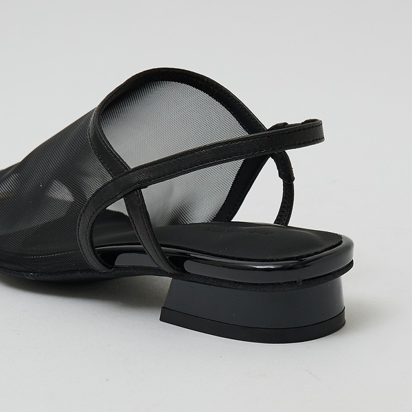 オゥ バニスター（Au BANNISTER）/メタルトゥメッシュサンダル