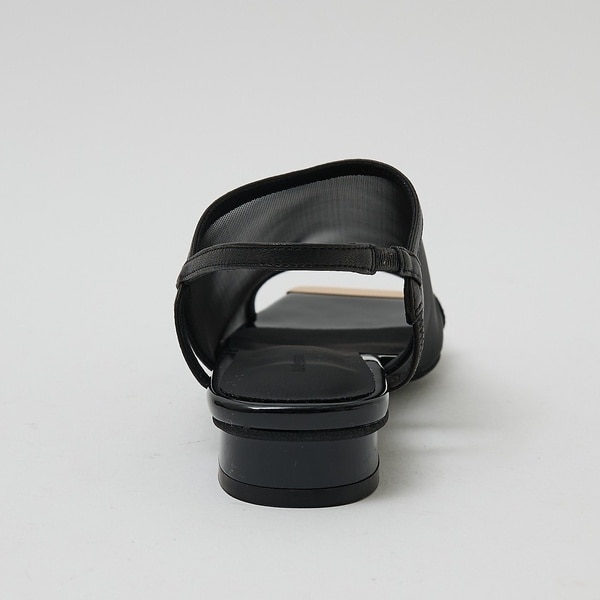 オゥ バニスター（Au BANNISTER）/メタルトゥメッシュサンダル