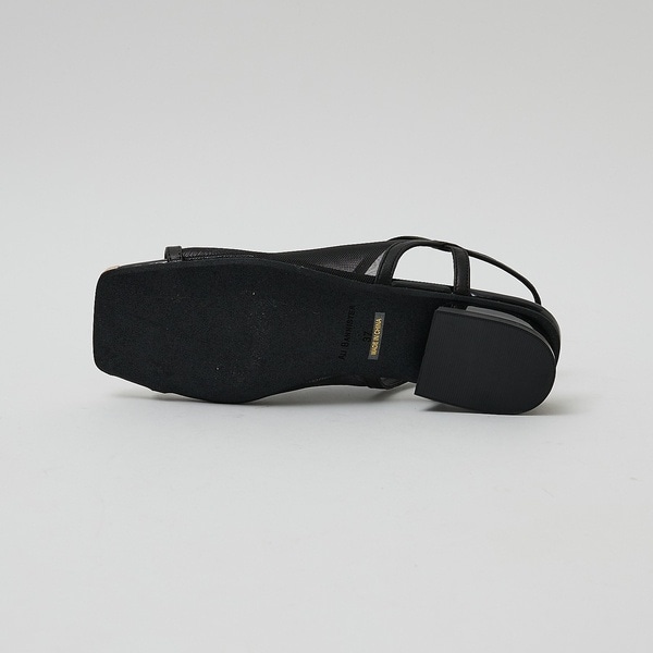 オゥ バニスター（Au BANNISTER）/メタルトゥメッシュサンダル