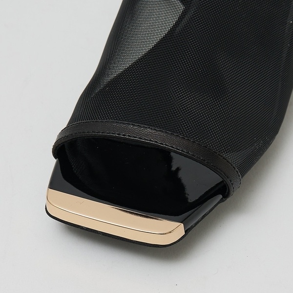 オゥ バニスター（Au BANNISTER）/メタルトゥメッシュサンダル