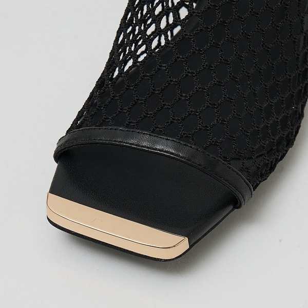 オゥ バニスター（Au BANNISTER）/メタルトゥメッシュサンダル