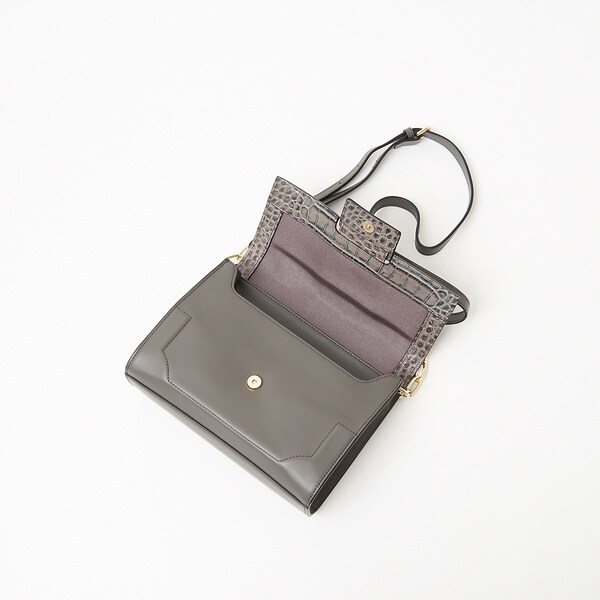 インターステイプル（interstaple）/Abby/クロコフラップミニショルダー インターステイプル（interstaple）/Abby/クロコフラップミニショルダー