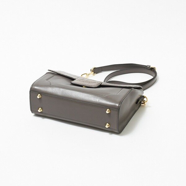 インターステイプル（interstaple）/Abby/クロコフラップミニショルダー