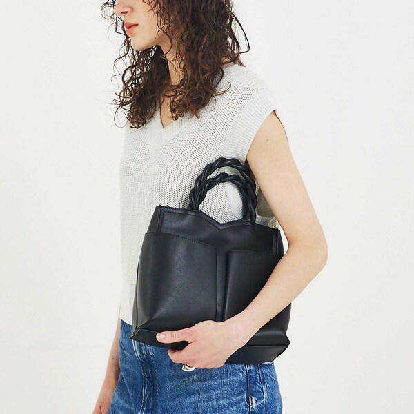 ロウェル シングス（LOWELL Things）/Twiste/ダブルポケット2WAYトート M