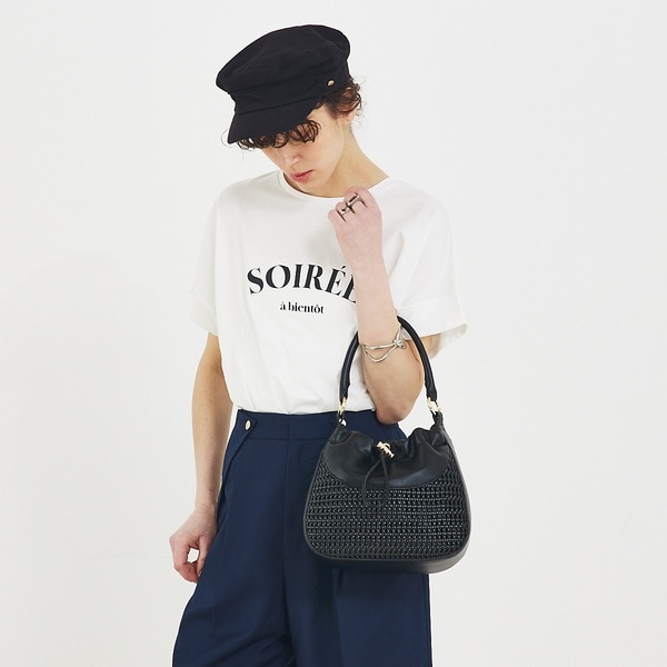 ロウェル シングス（LOWELL Things）/Merge/メッシュ2wayショルダーバッグ