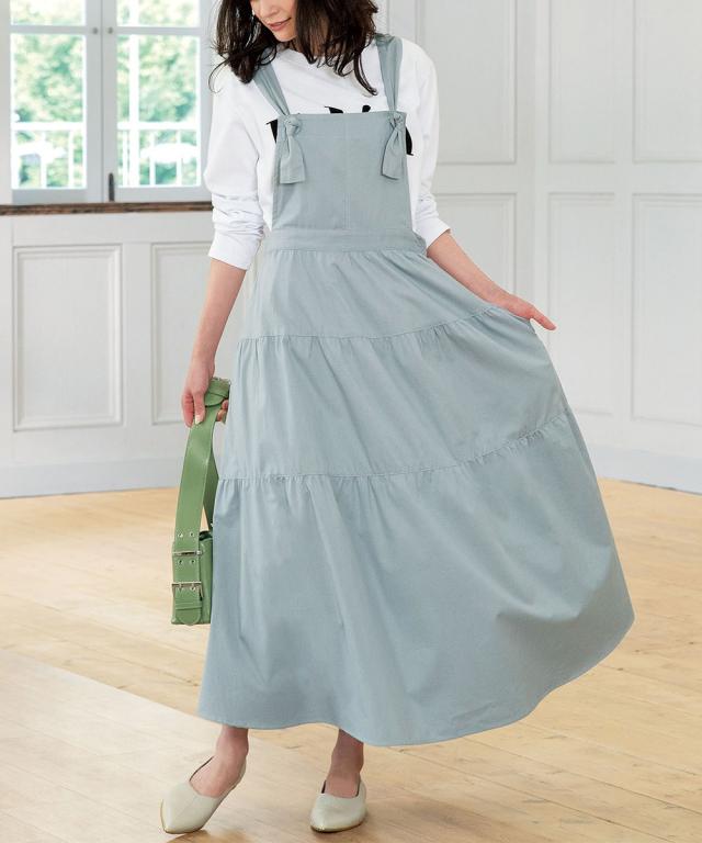 ラナン（Ranan）/ティアードジャンパースカート 5,160円