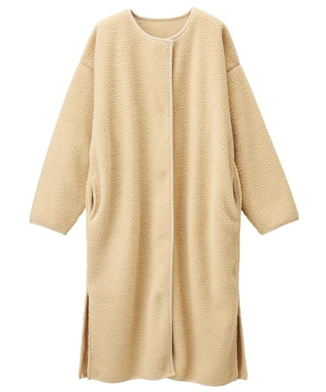 ラナン（Ranan）/ノーカラーボアコート